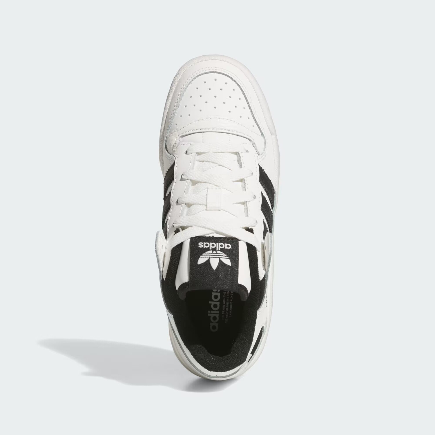 Forum Кроссовки Low CL для детей Adidas, цвет Core White/Core Black/Core White — фото 2
