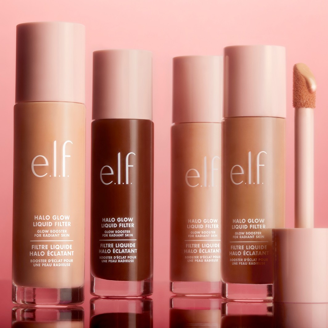 Тональный крем для лица halo glow liquid filter Elf Cosmetics, 0.5 - fair, объем 31.5 мл — фото 4