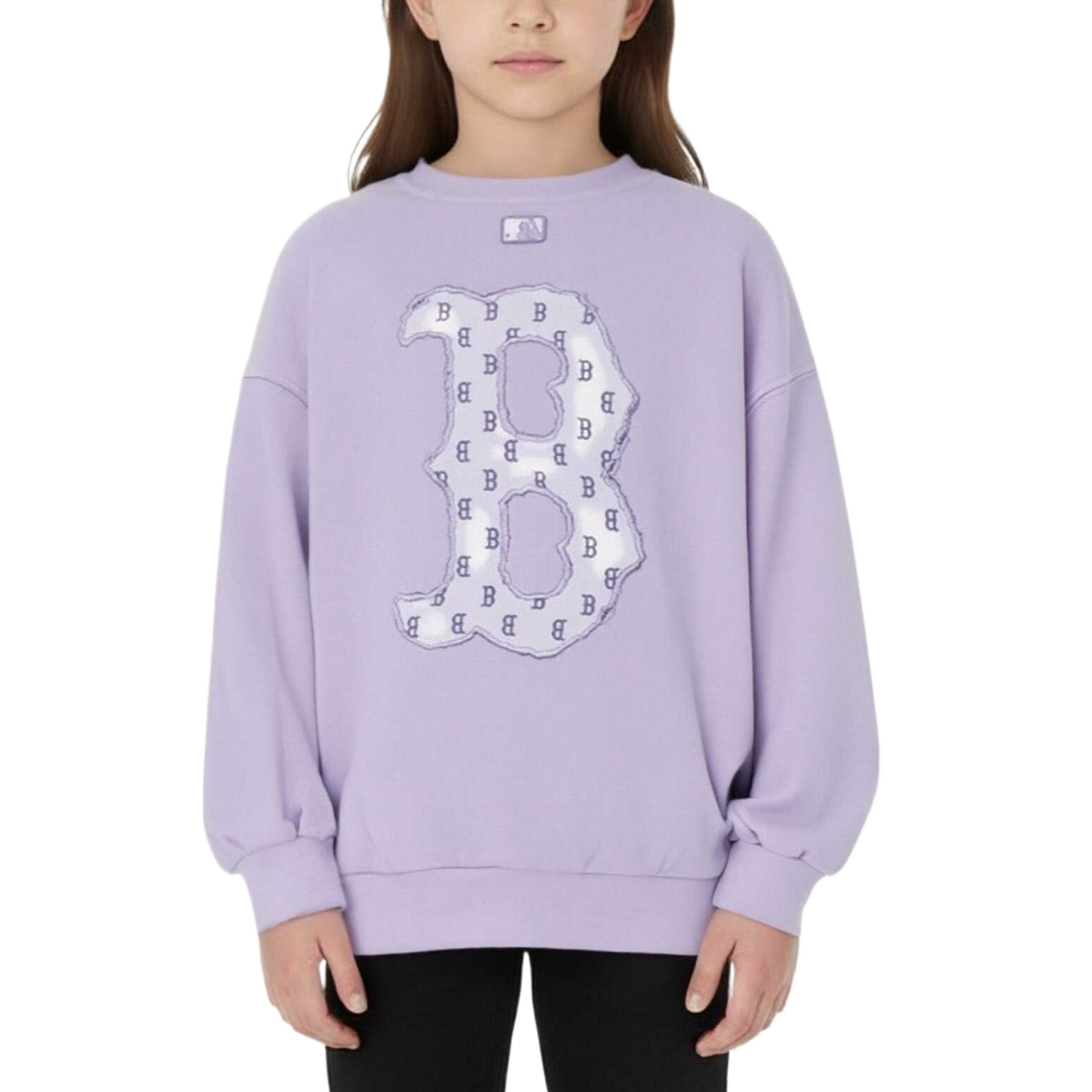 Свитшот FW/AW25 Kids' MLB KIDS, incense grass — фото 3