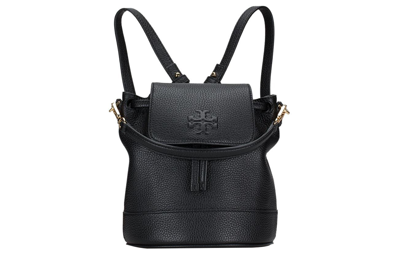 

Кожаный рюкзак женский черный TORY BURCH