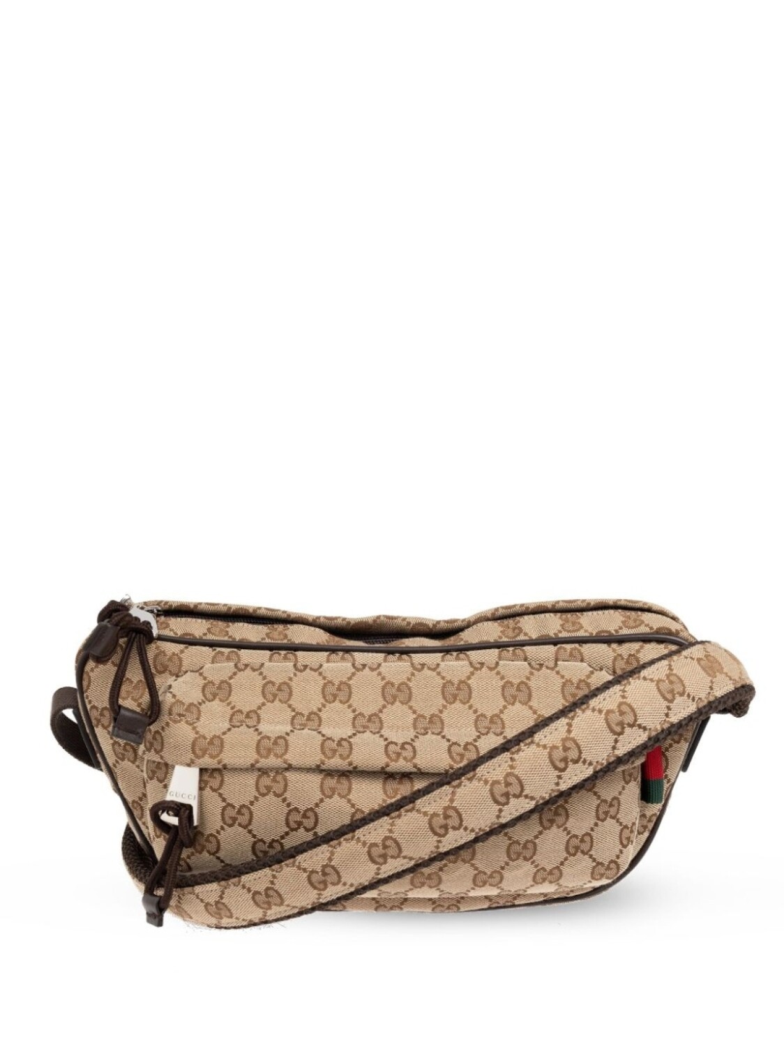 

Gucci маленькая сумка через плечо GG, нейтральный цвет