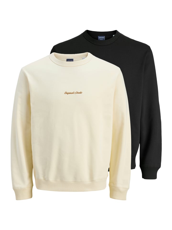 

Толстовка Jack & Jones, бежевый/черный