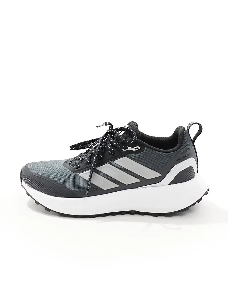 Кроссовки adidas Running RunFalcon 5 для трейлраннинга черного и серого цветов adidas performance — фото 2
