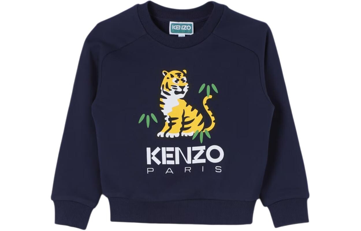 

Детская толстовка Kenzo, темно-синий
