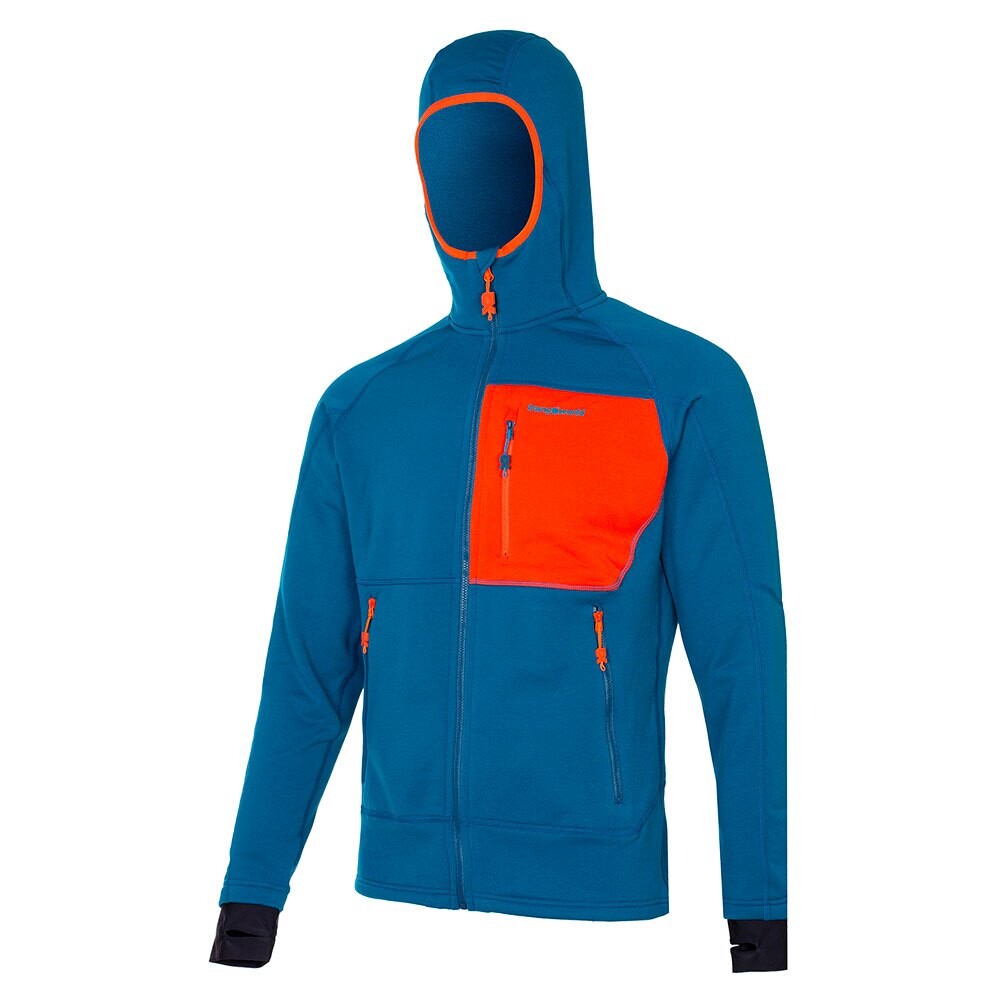 

Толстовка на молнии Trangoworld TRX2 Stretch Pro Hooded, синий