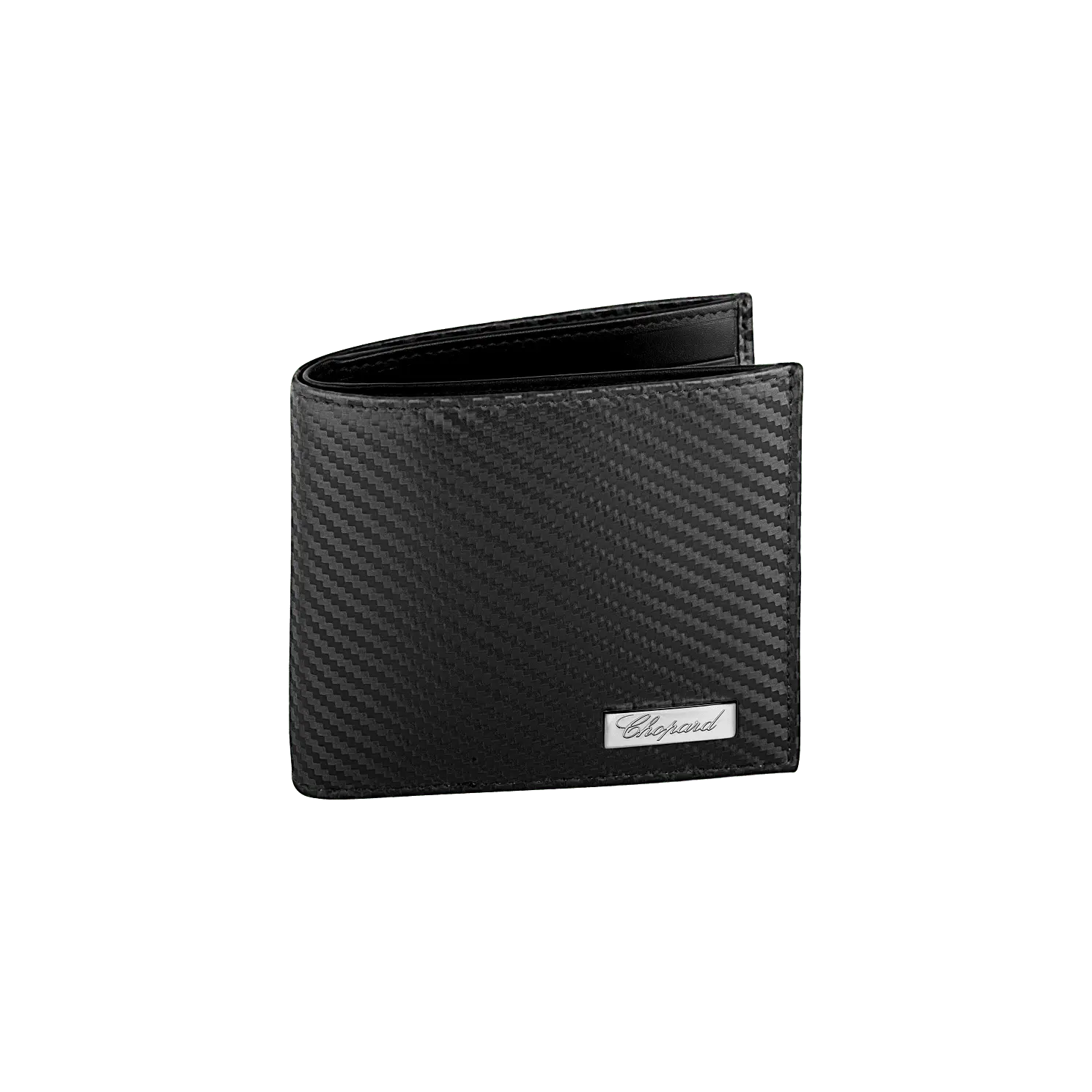 

Кошелек Chopard Classic Racing small wallet - Черная кожа с карбоновым эффектом