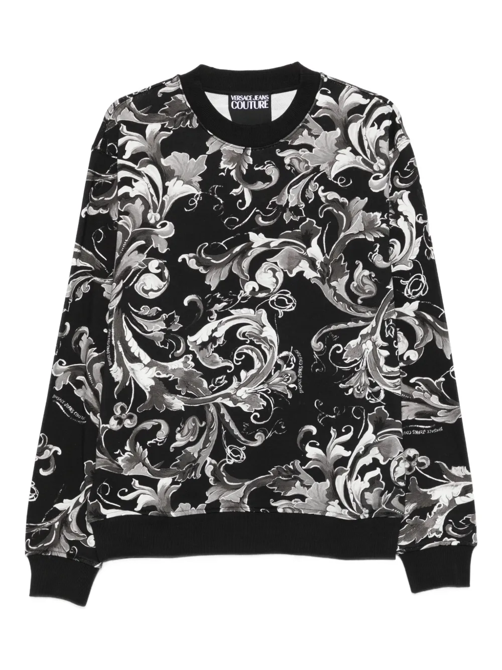 

Толстовка с принтом Versace Jeans Couture, черный
