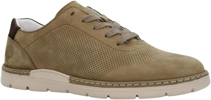 Мужские кроссовки Lumberjack Gino из нубуковой кожи с стелькой из пеноматериала Memory Foam, Dark Beige