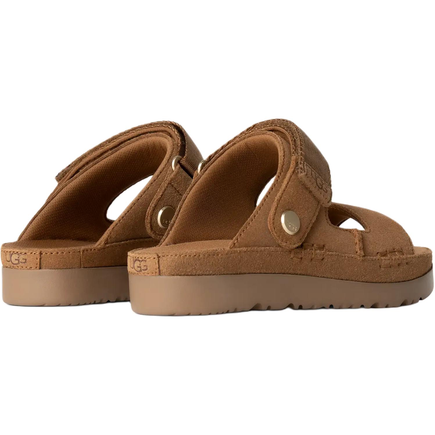 Детские сандалии с низким верхом, устойчивые к истиранию UGG, коричневый — фото 4
