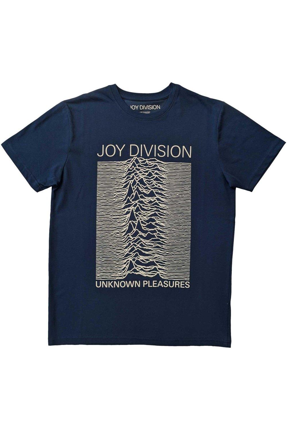 

Футболка «Неизвестные удовольствия» Joy Division, синий