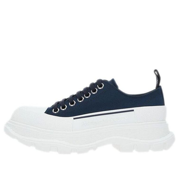 Кроссовки tread slick lace up shoes 'blue white' Alexander Mcqueen, белый