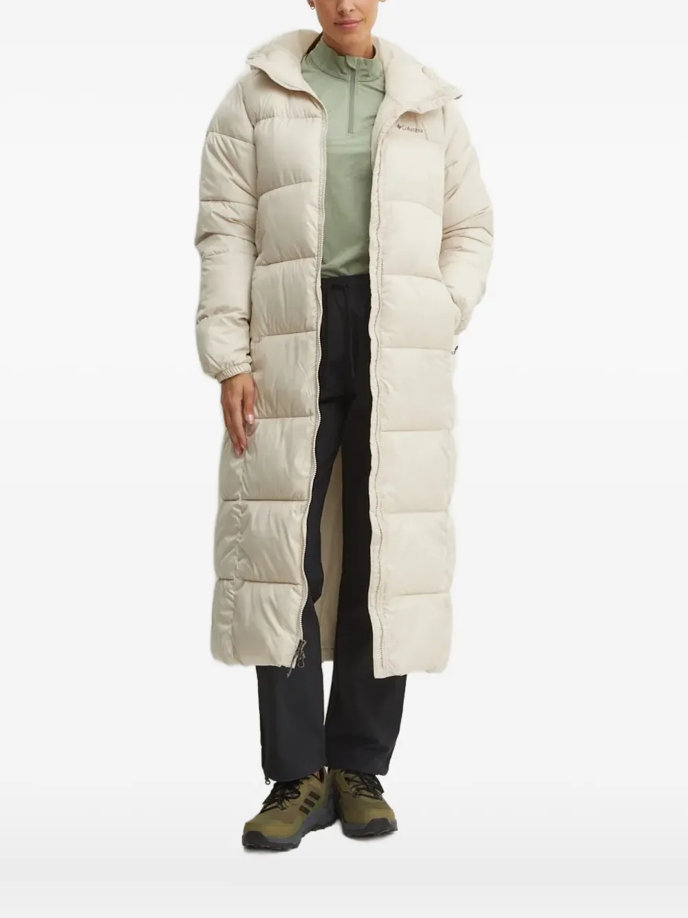 

Пуховик Superdry с капюшоном Columbia, нейтральный