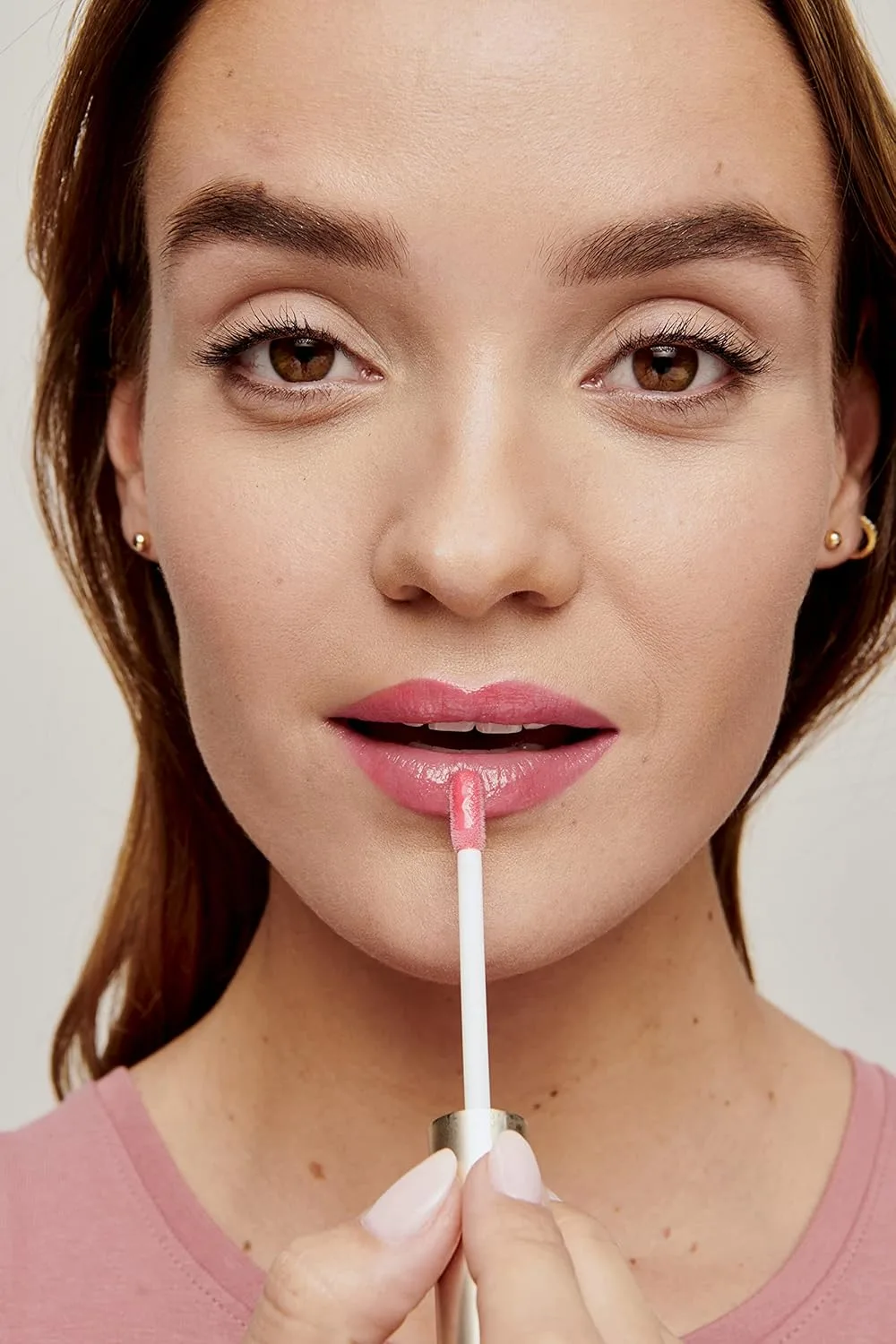 jane iredale HydroPure Hyaluronic Lip Gloss, увлажняющий блеск для губ с гиалуроновой кислотой, разглаживает и питает, нелипкий, с ароматом ванили, vegan и cruelty free, Blossom — фото 4
