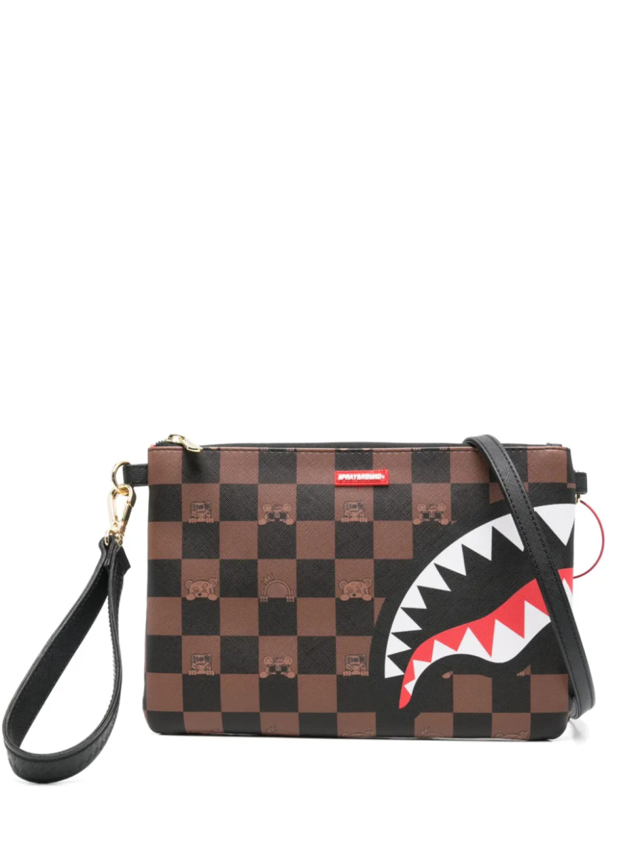 

Sprayground детский Peeking Character клатч Sprayground kid, коричневый