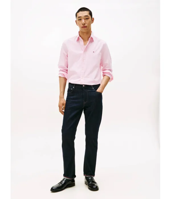 Рубашка в клетку Regular fit Tommy Hilfiger, розовый — фото 2