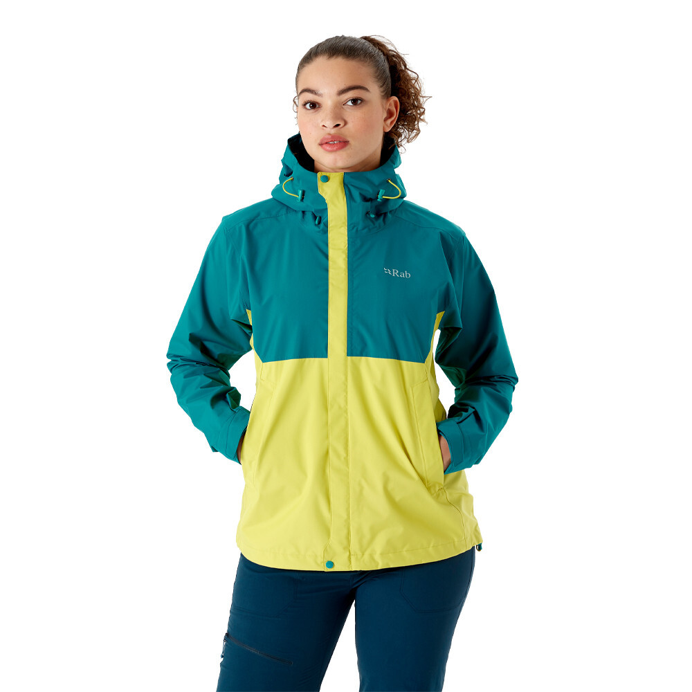 

Куртка Rab Downpour Eco Waterproof, желтый