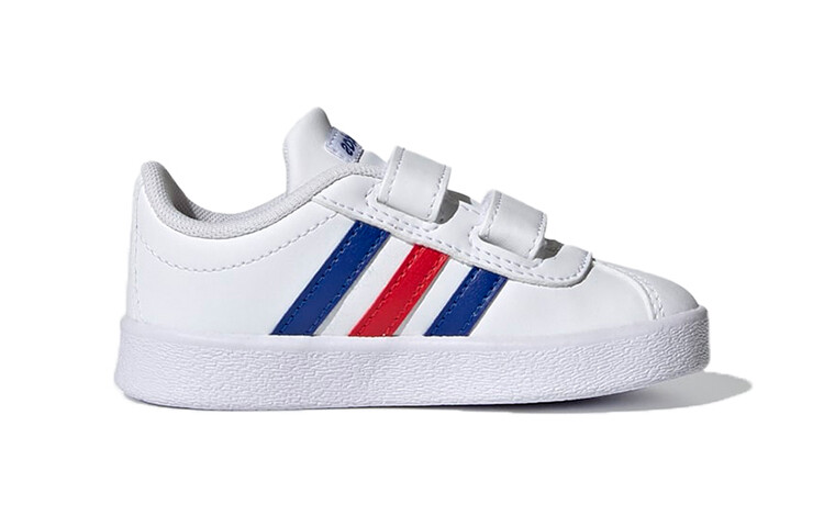 Кроссовки Adidas VL Court 2.0 I 'White Royal Blue Vivid Red' — фото 2