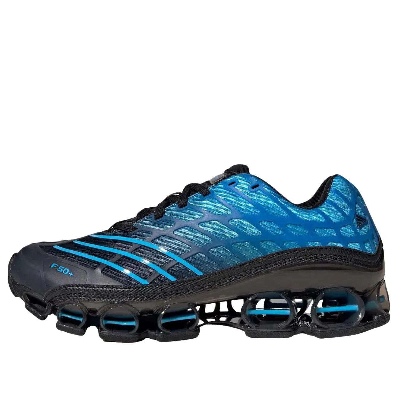 Кроссовки Adidas Megaride F50 'Black Lucid Aquamarine' KJ4419, синий