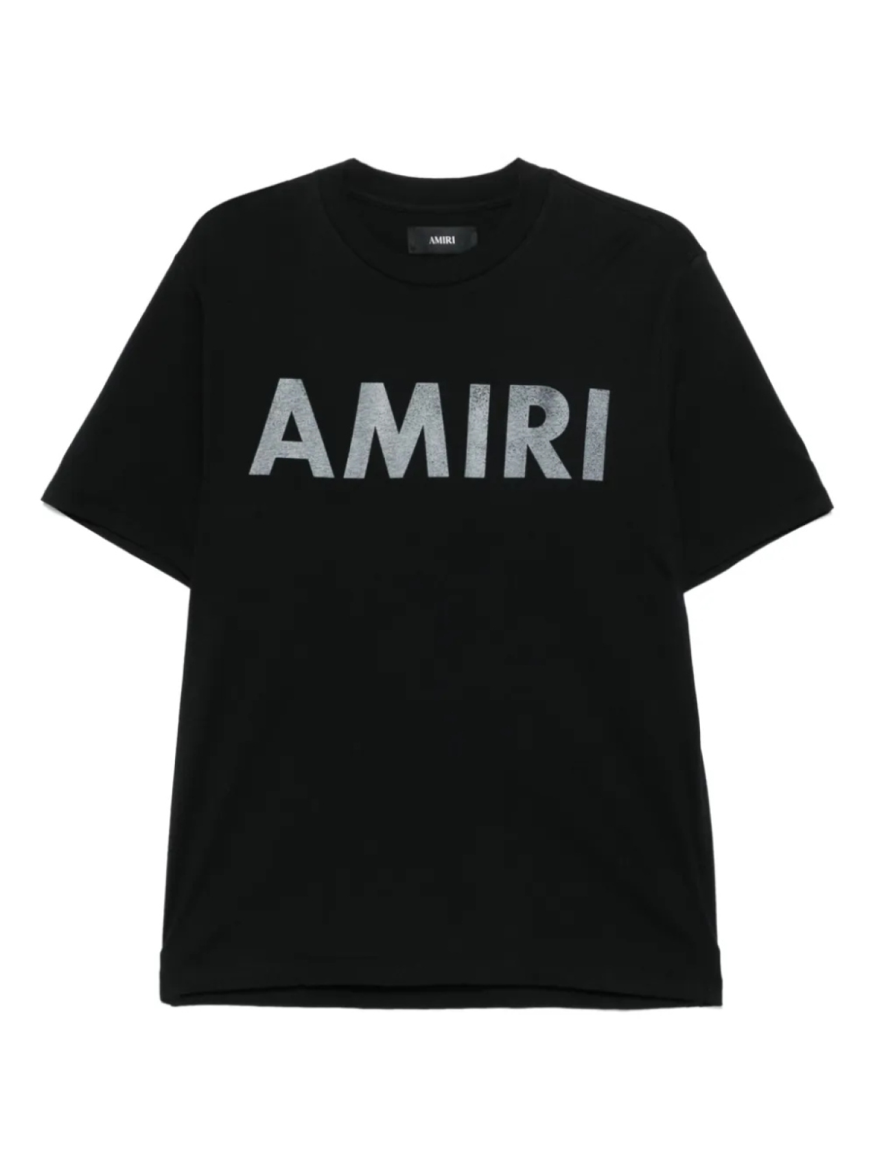 

AMIRI logo-print Футболка, черный