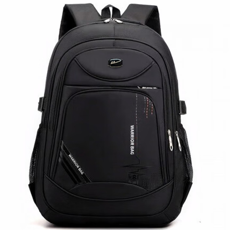 

Рюкзак Warrior из нейлона унисекс черный, черный стиль 2