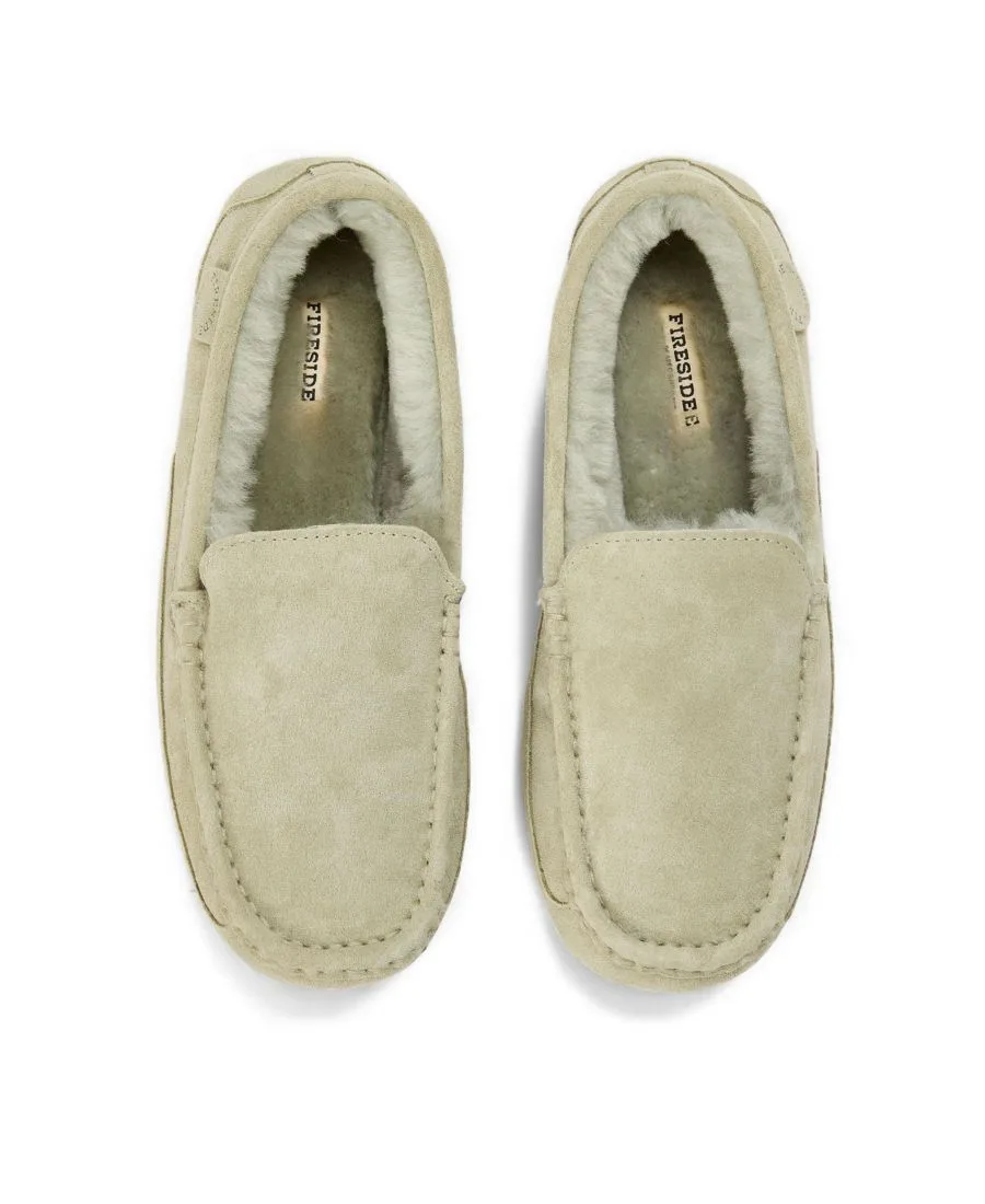 Мужские мокасины Fireside By Dearfoams Melbourne из натуральной овчины — фото 3