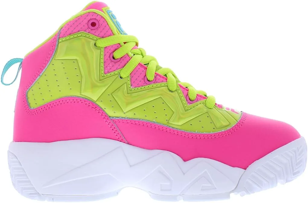 Мужские кроссовки FILA Grant Hill 2, розовый/желтый — фото 3