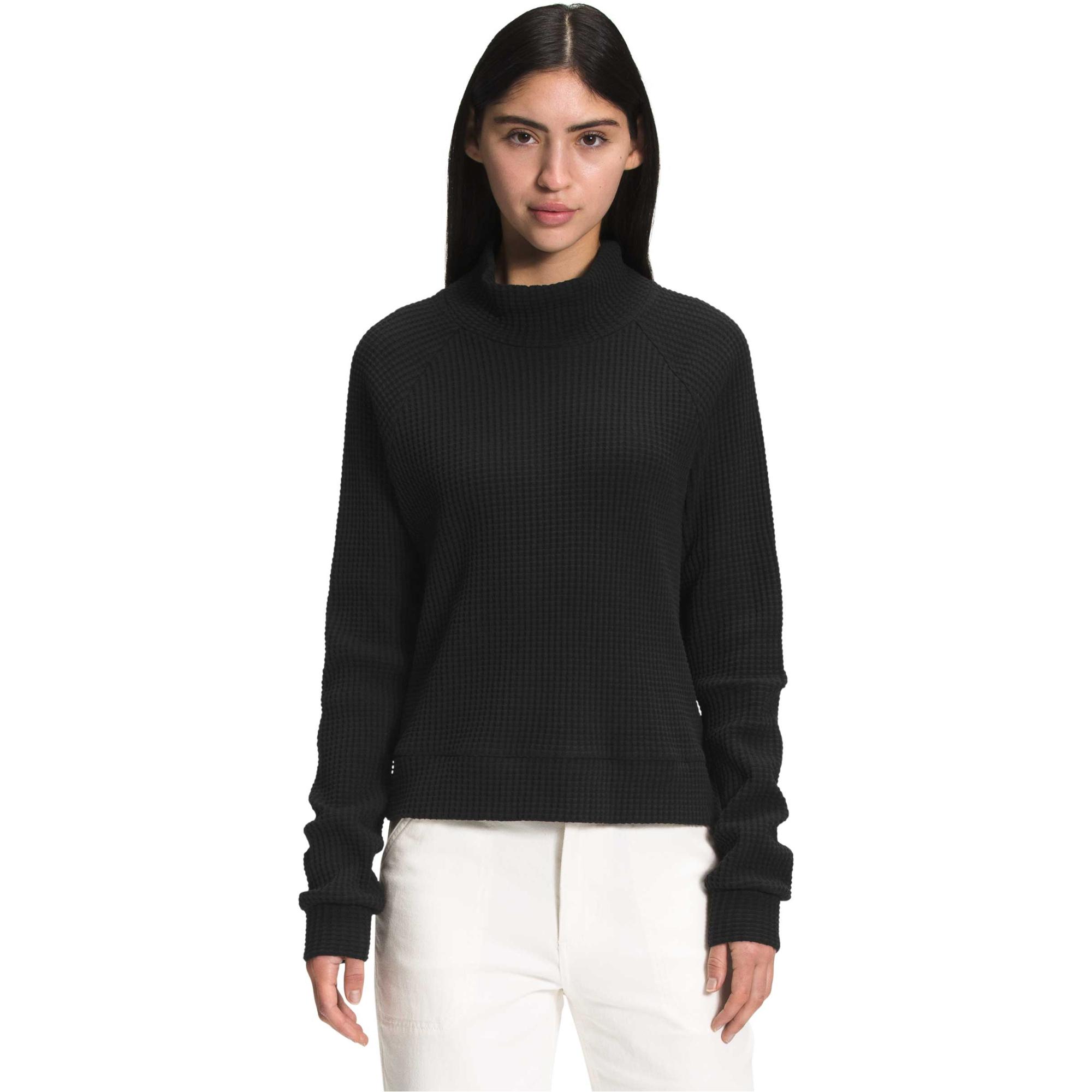 

Женская блузка-шабо с длинными рукавами и воротником-стойкой The North Face, TNF Black