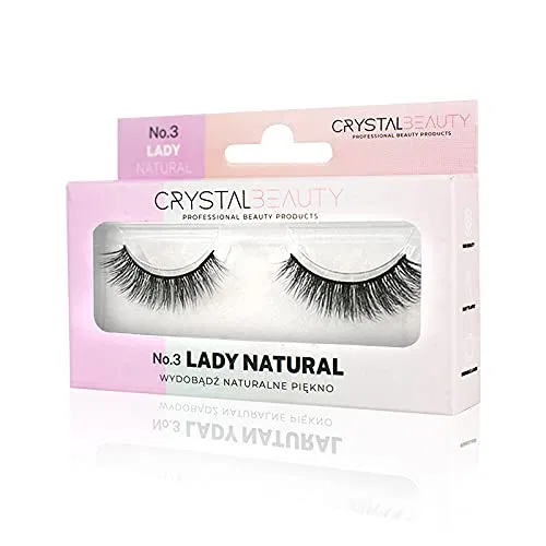 Набор накладных ресниц на ленте с пинцетом от Crystal Lashes Crystal Lashes