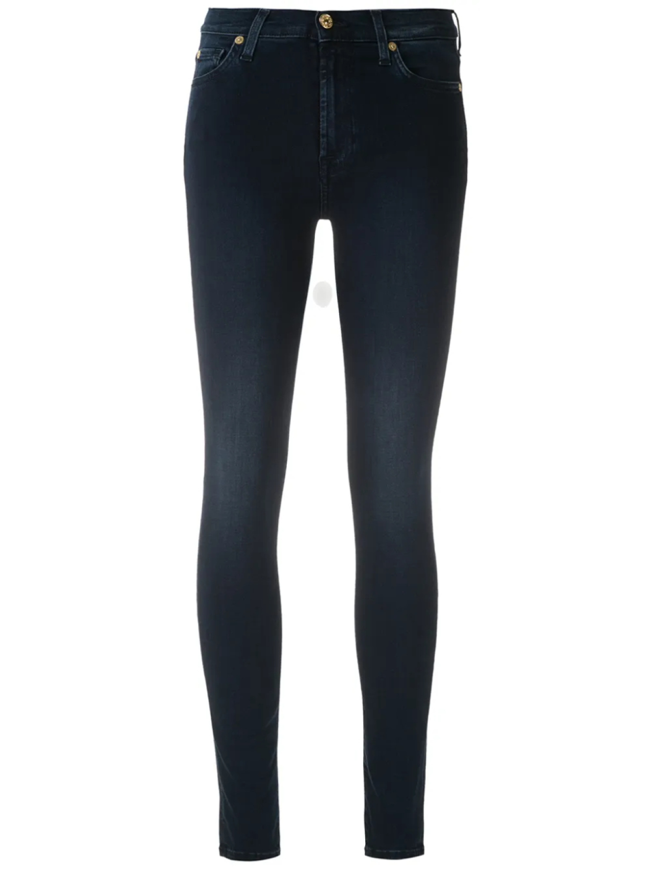 

7 For All Mankind джинсы скинни, синий