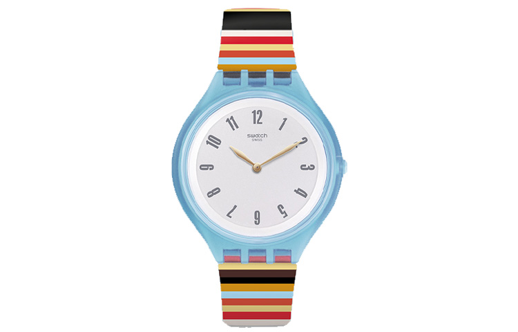 

SWATCH Часы Unisex 40mm White Watch SVUL100
