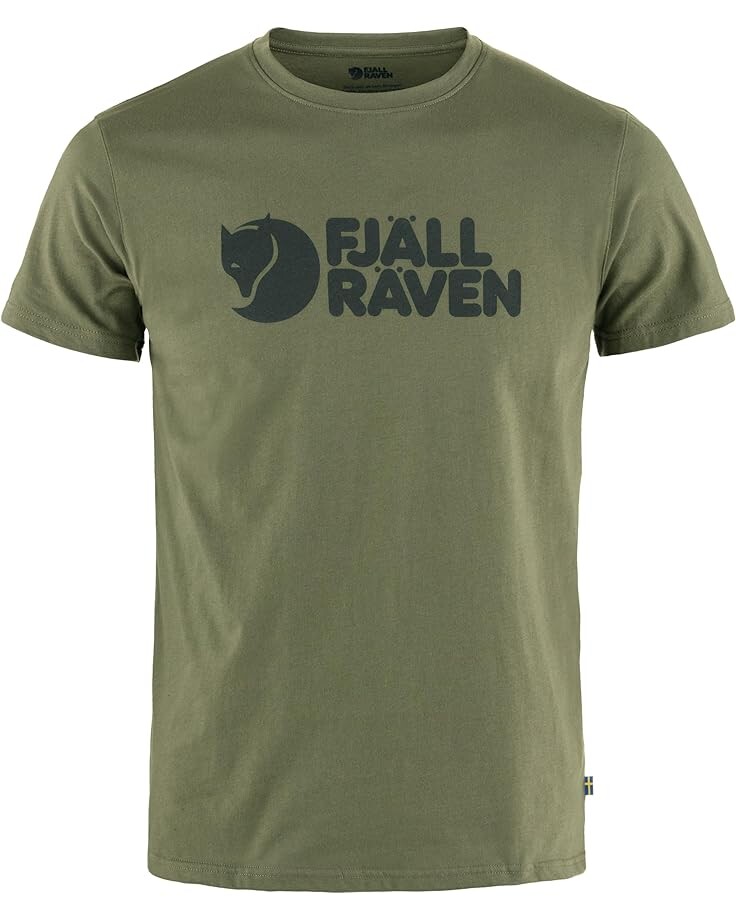 

Футболка Fjällräven Fjällräven Logo, цвет Laurel Green