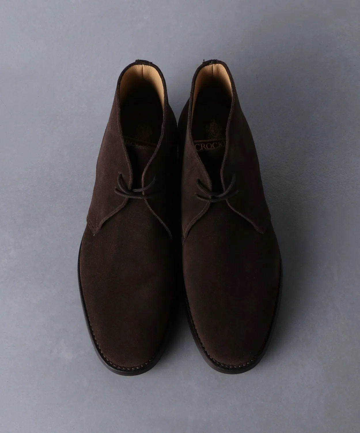Ботинки чакка CROCKETT&JONES CHERTSEY на подошве Dainite, черные — фото 2