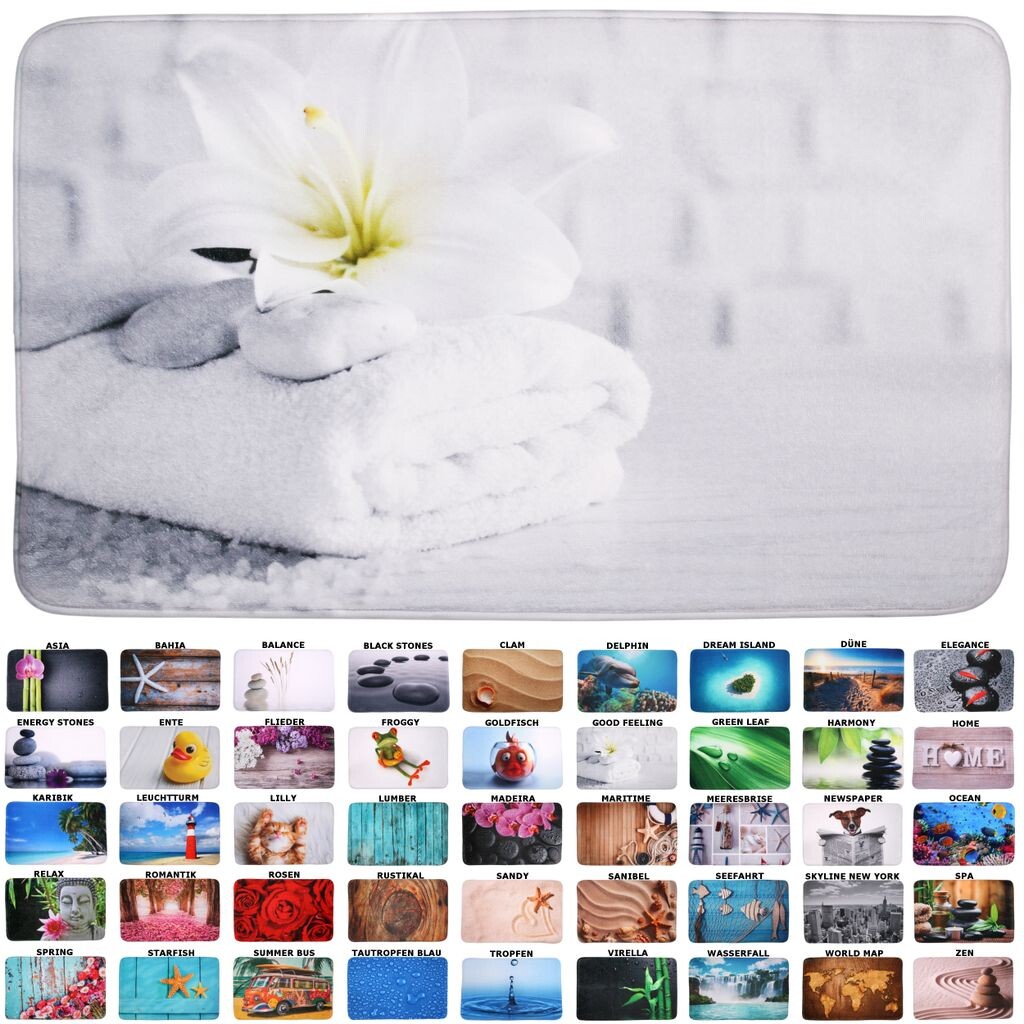 

Коврик для ванной SANILO Good Feeling 50 x 80 см, серый