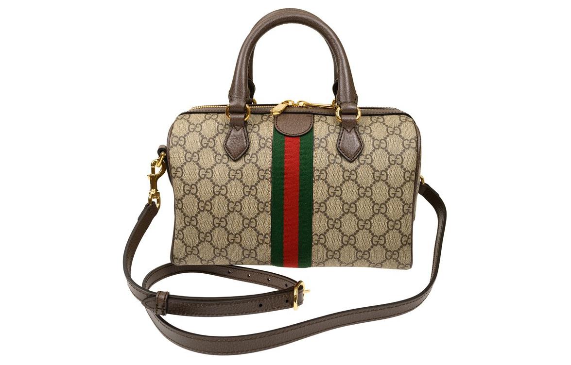 Женская сумка Gucci Ophidia GG Supreme кроссбоди — фото 4