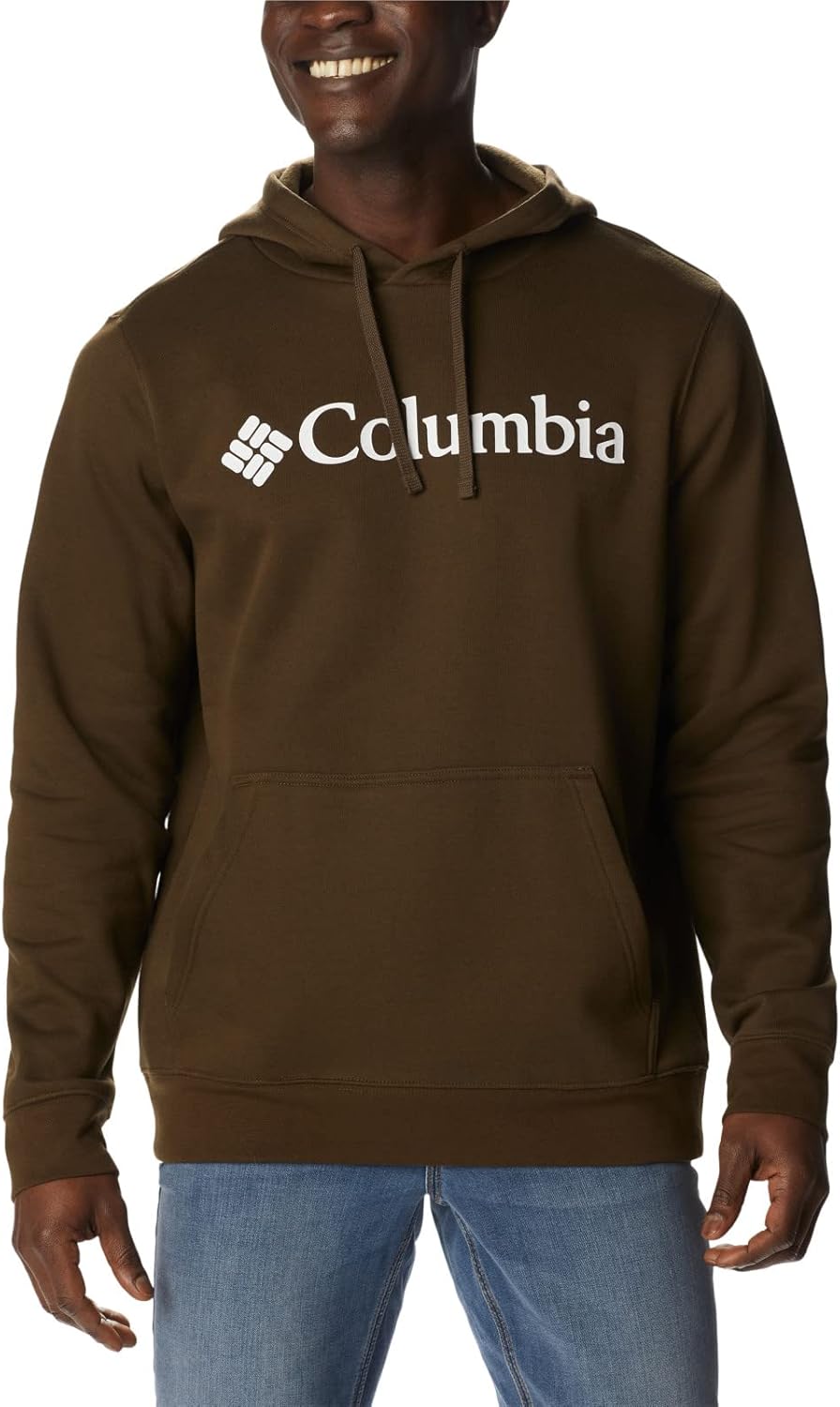 

Куртка-толстовка Columbia мужская Trek Hoodie, Olive Green/Csc Stacked Logo