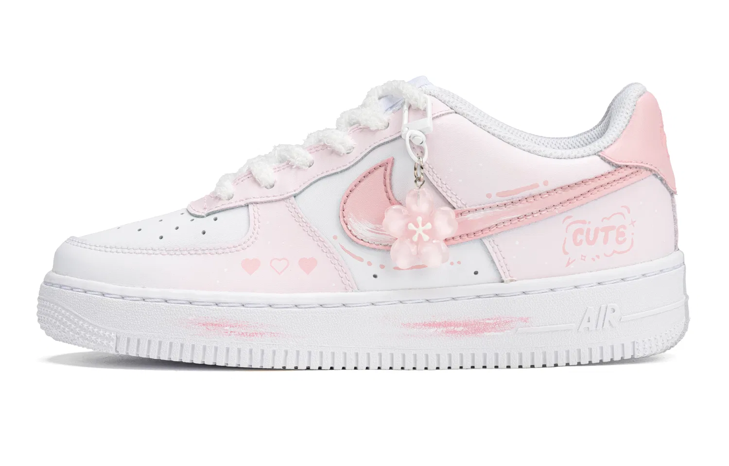 Кроссовки детские Nike Air Force 1 LE розовые