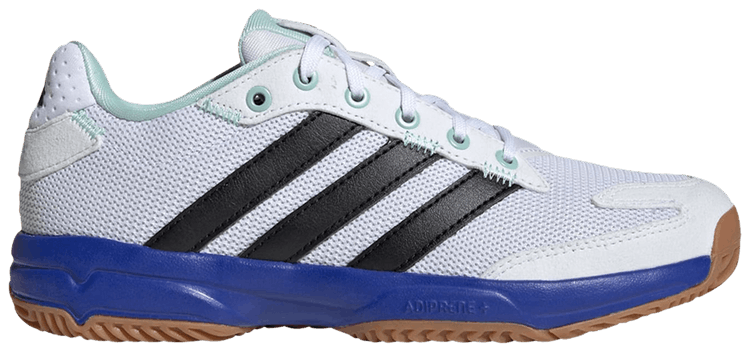 

Кроссовки adidas Stabil J 'White Black Lucid Blue', белый