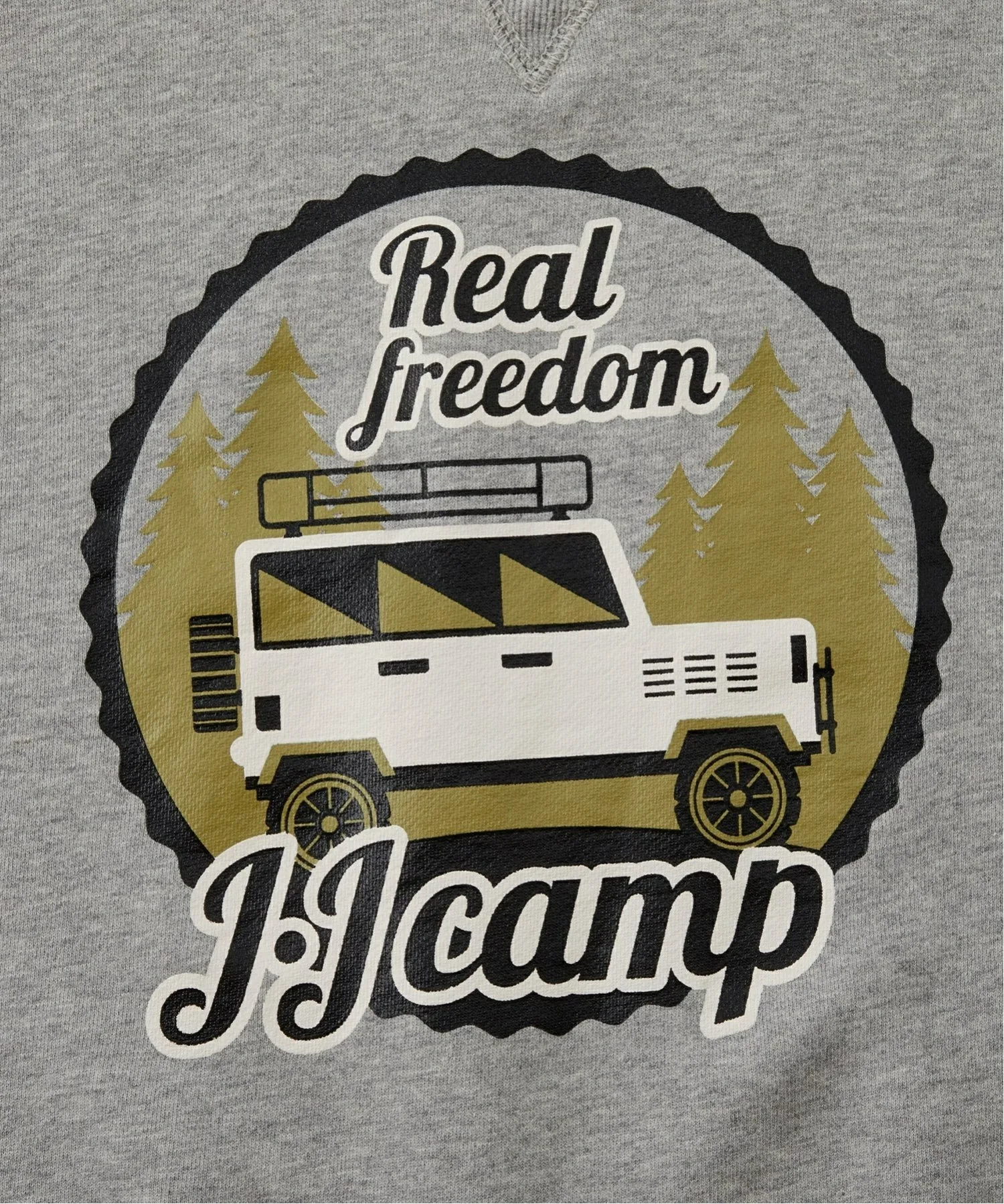 Детская толстовка JJ CAMP/(K), 100% хлопок, свободный крой, JJ CAMP J.J Camp, MOKU — фото 4