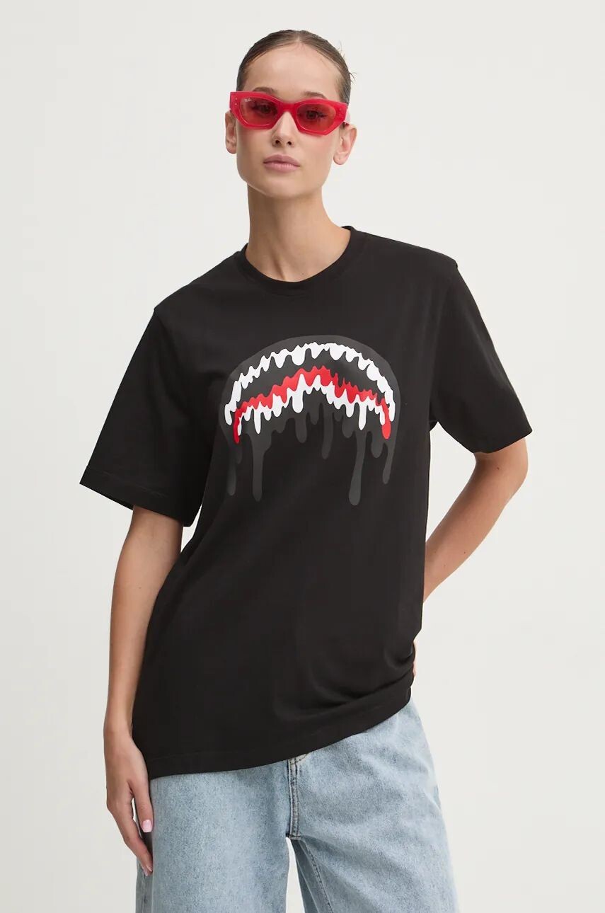 

Футболка Sprayground из хлопка, черный