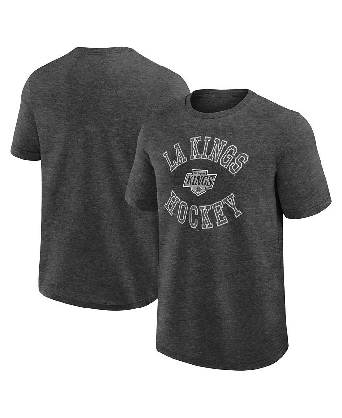 

Мужская футболка Heather Charcoal Los Angeles Kings Success Logo Athletic