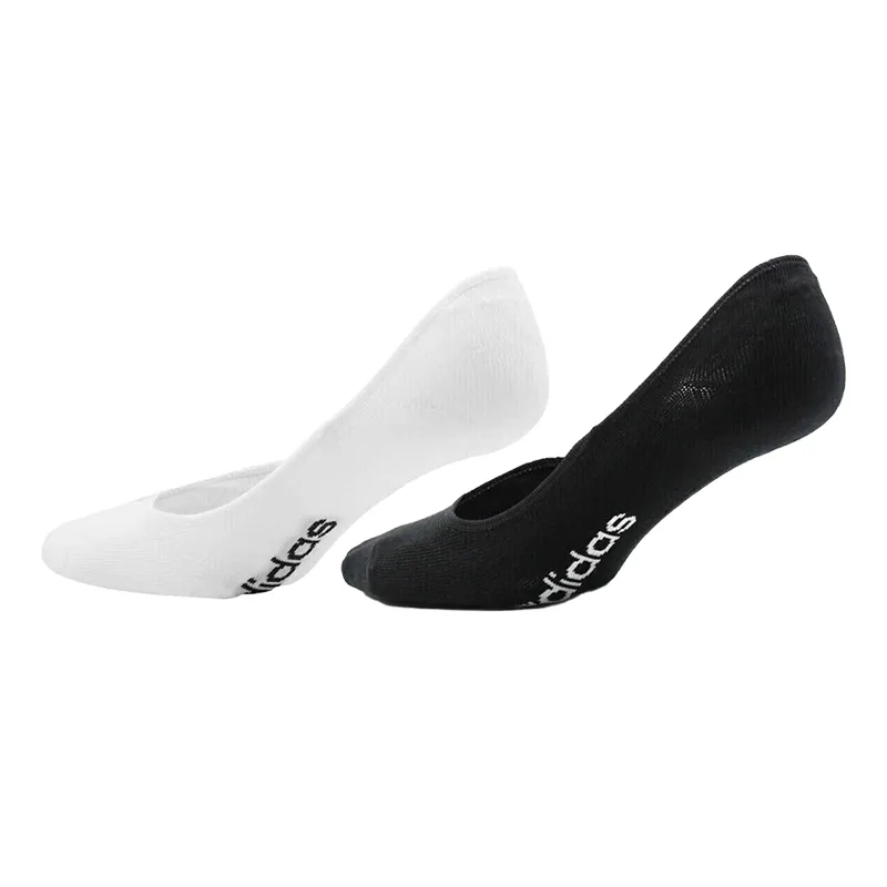 Носки No Show для мужчин, 2 пары Adidas Neo, 2 pack (черный+белый)