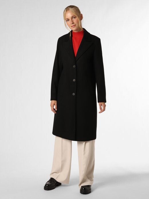 

Пальто слфалма Selected Femme, черный