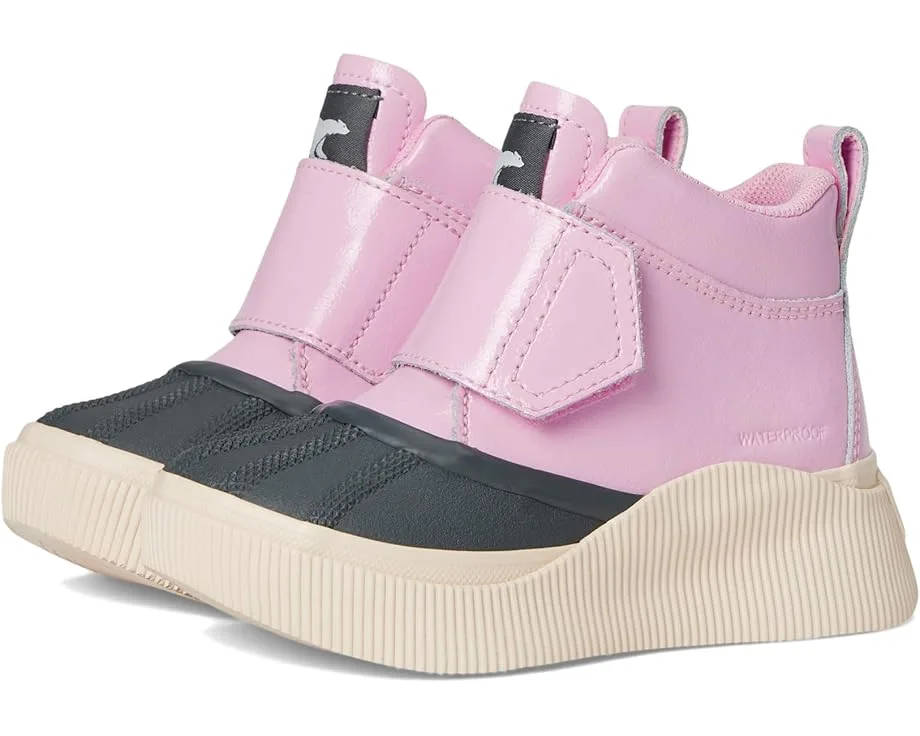 Ботинки SOREL Kids Out N About Iv Strap Waterproof (Toddler/Little Kid), Pink Flare/Pearlescent
