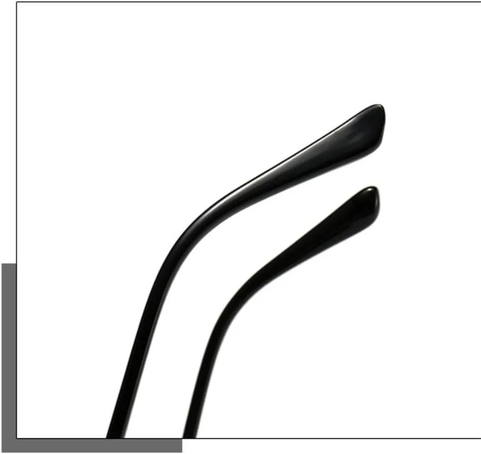 

Солнцезащитные очки в стиле панк с металлической оправой, защита глаз, дорожные аксессуары, ретро-очки - UV400, очки для женщин и мужчин KTUCN, Black Black