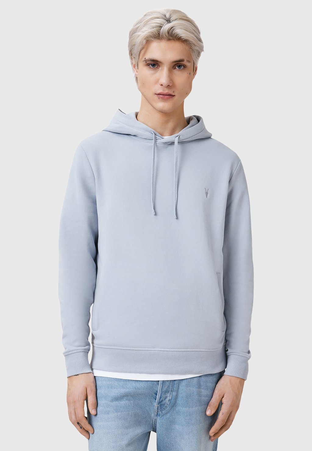 

Толстовка RAVEN OTH con cappuccio AllSaints, синий