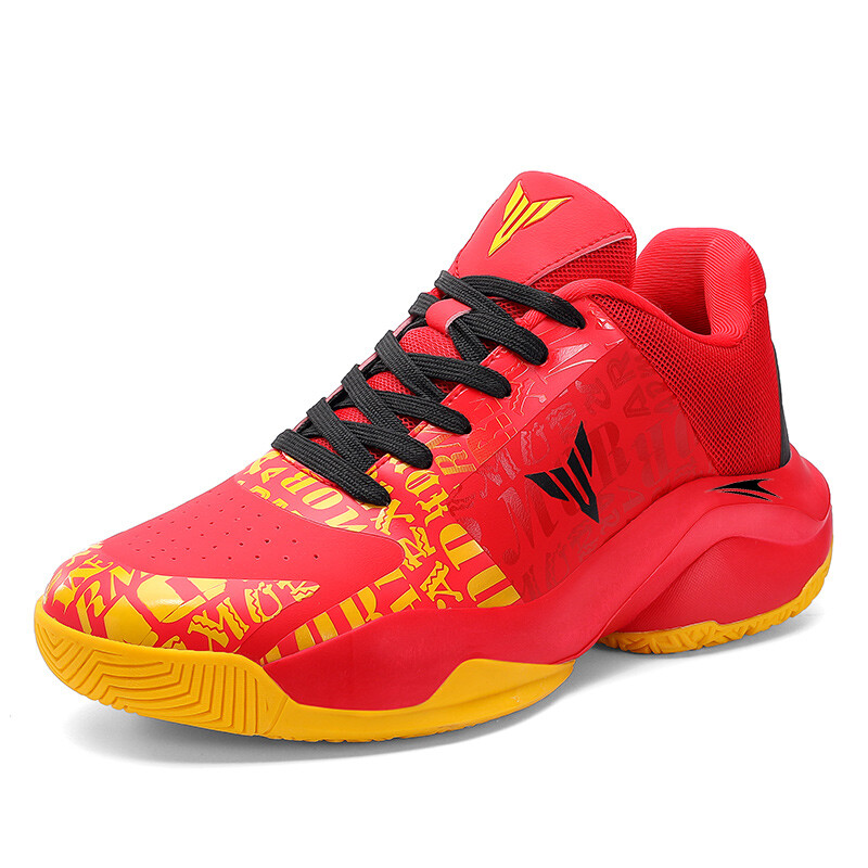 

Баскетбольные кроссовки Basketball Shoes Unisex High-Top Red, Yellow Kinglake