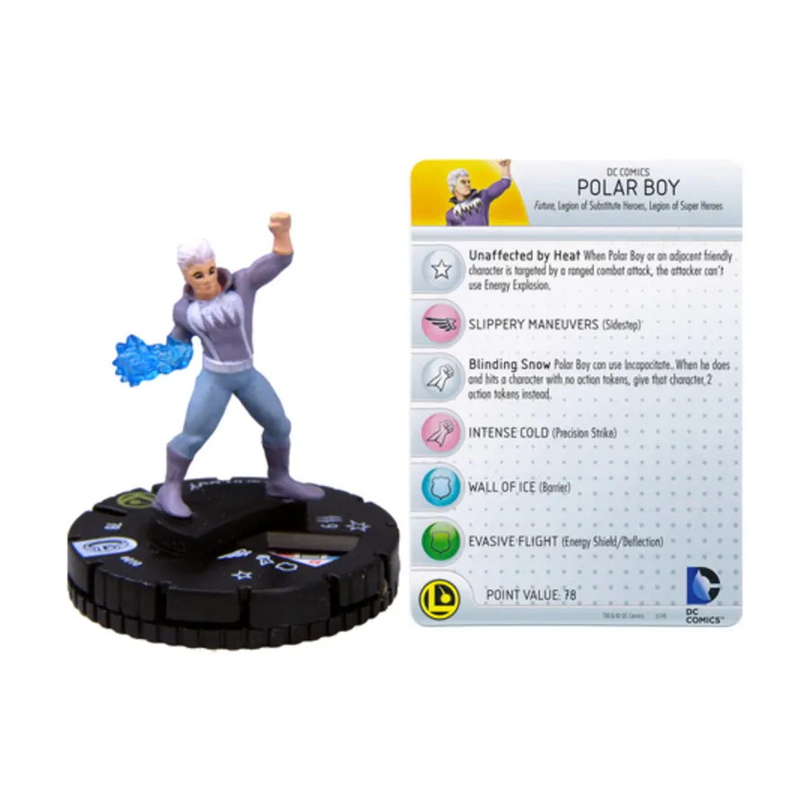 

Полярный мальчик #010, DC HeroClix - Superman and the Legion of Superheroes - Singles