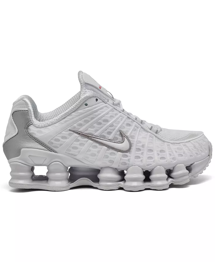 Женские повседневные кроссовки Shox TL от Finish Line Nike, белый — фото 2