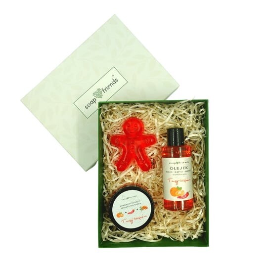 

Набор уходовой косметики Spicy Mandarin, 3 шт. Soap&Friends