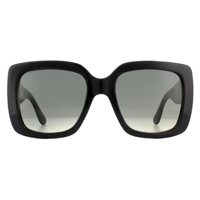 

Солнцезащитные очки gg0141s 001 серые с градиентом Gucci, черный